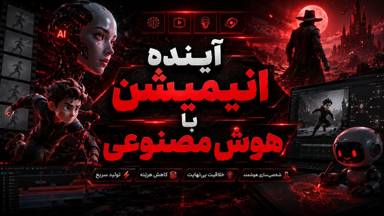 آینده انیمیشن با هوش مصنوعی: ابزارهای AI برای تولید خودکار حرکت و لیپسینک