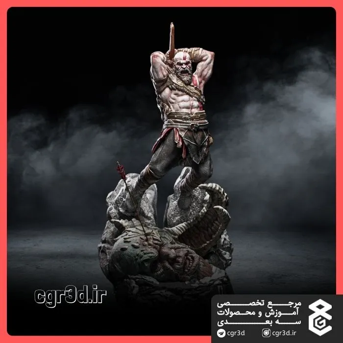 god of war kratos angry | کریتوس در خدای جنگ 4 | 1003