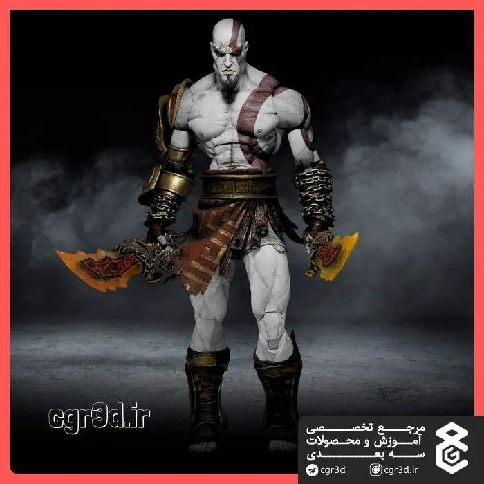 god of war kratos standing | کریتوس در خدای جنگ 3 | 1006