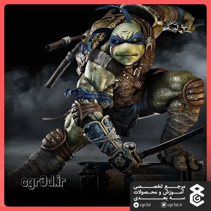 Leonardo in Teenage Mutant Ninja Turtles | لئوناردو در لاکپشت‌های نینجا | 1093
