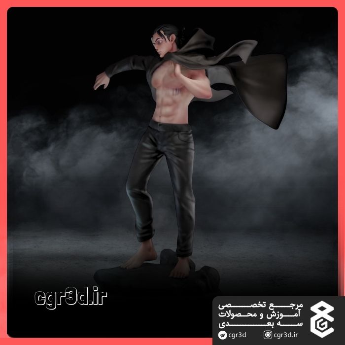 Eren Yeager in and Attack on Titan | ارن یگر در حمله به تایتان | 1342