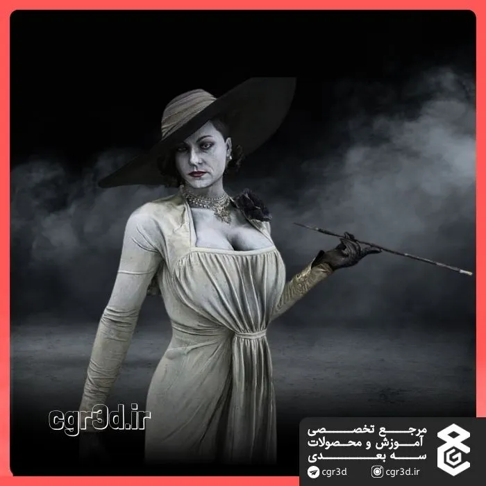 lady dimitrescu in Resident Evil Village | بانو دیمیتریسکو در رزیدنت اویل ویلیج | 1067