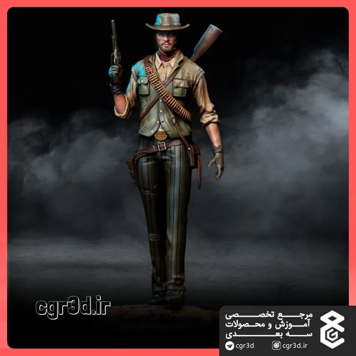 john marston in Red Dead Redemption | جان مارستون در رد دد | 1066